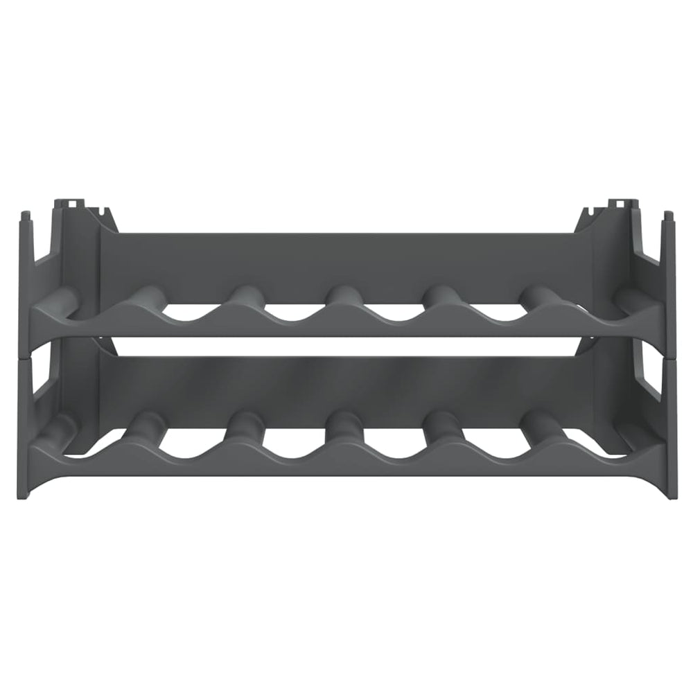 Vyno laikiklis 12 butelių, PP, sukraunamas