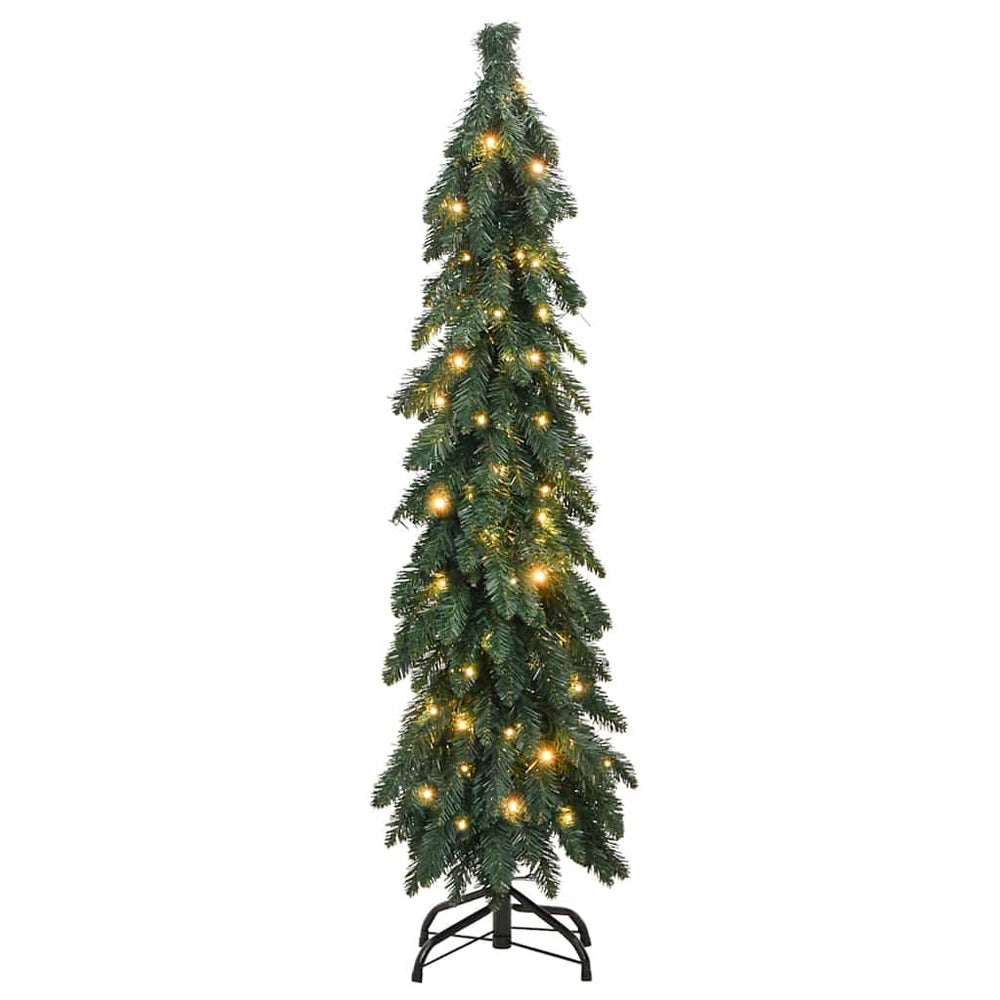 Dirbtinė apšviesta Kalėdų eglutė MEADOW EVERGREEN, su 60 LED lempučių, 120cm.