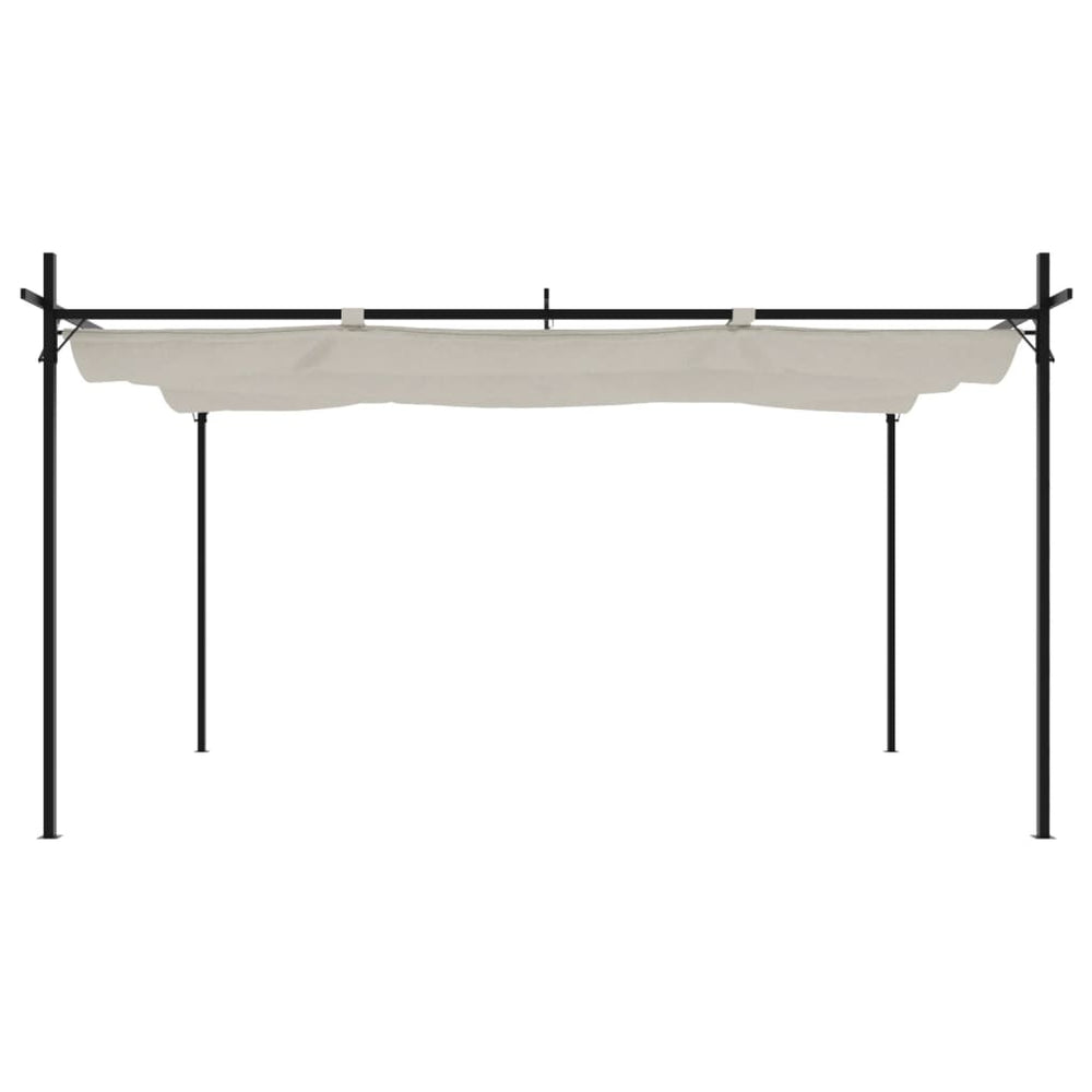 Pergola QUASAR, cream, 395x292cm