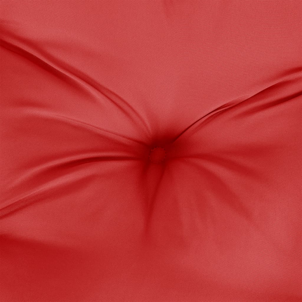 Sodo suoliuko pagalvėlė, raudonos spalvos, 120x50x7cm, audinys