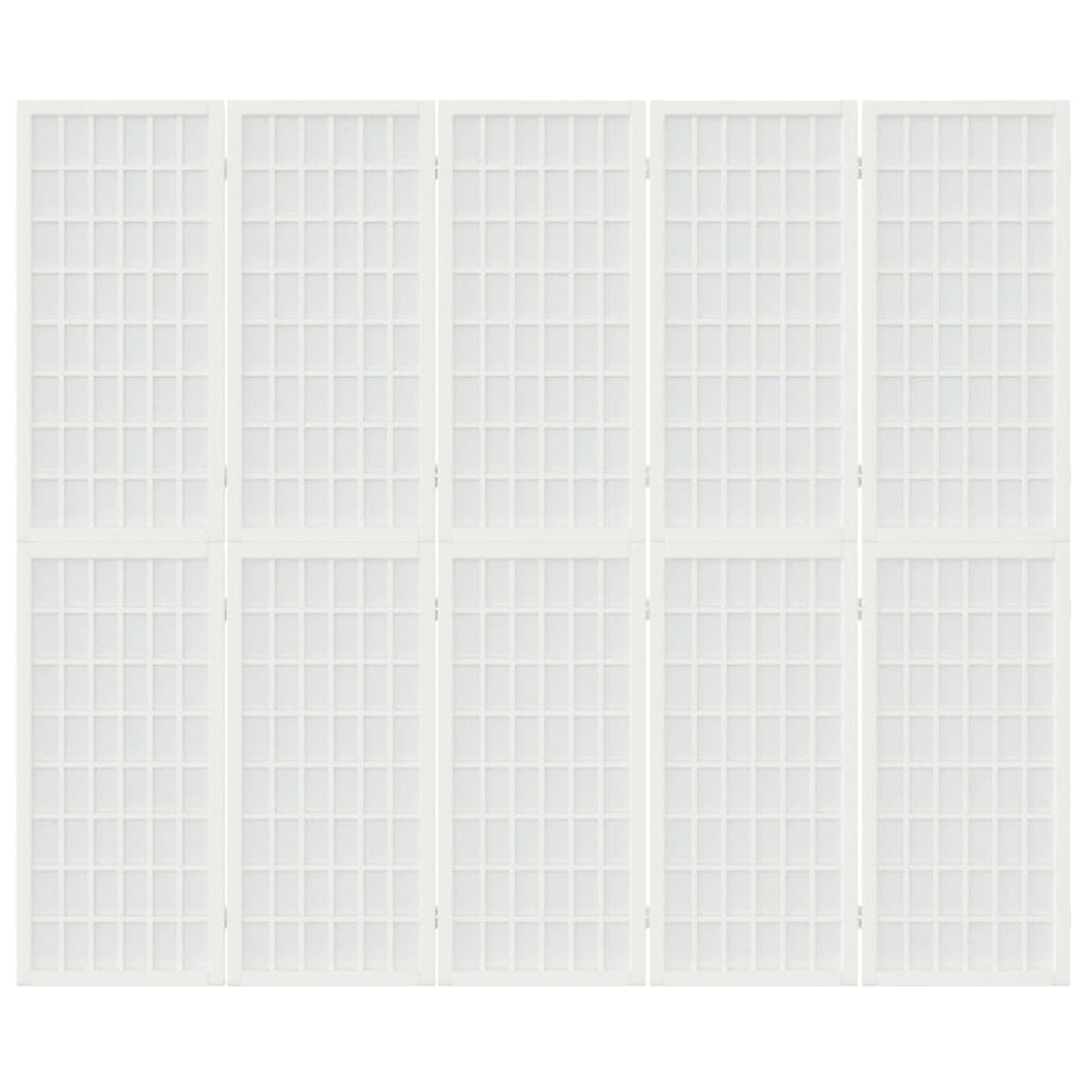 Kamb. pertvara, sulankst., 5 plokšt., japon., 200x170cm, balta