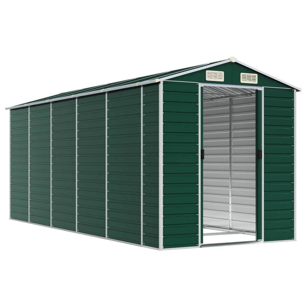 Shed CROMWELL, green, 191x470cm
