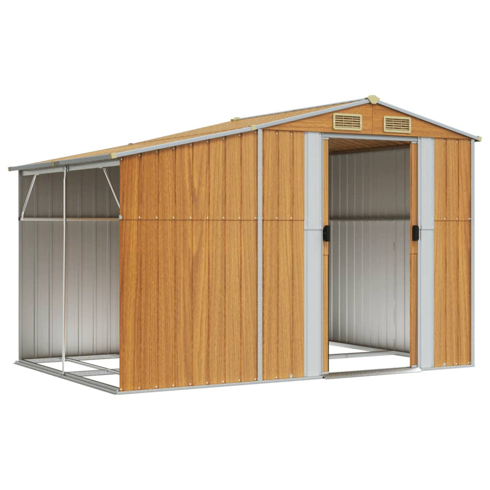 Shed CROMWELL, light brown, 277x192.5cm