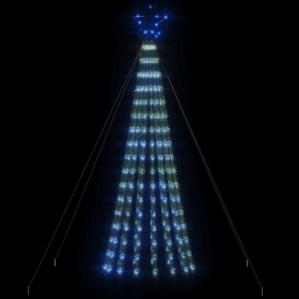 LED Christmas tree AURORA GROVE, 275 LED Blue 180 cm.