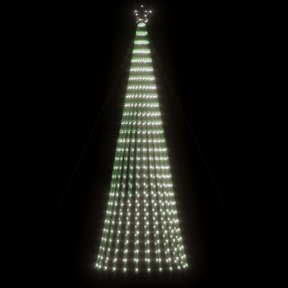 LED Kalėdų eglutė AURORA GROVE, 688 LED Šaltai Balta 300 cm.