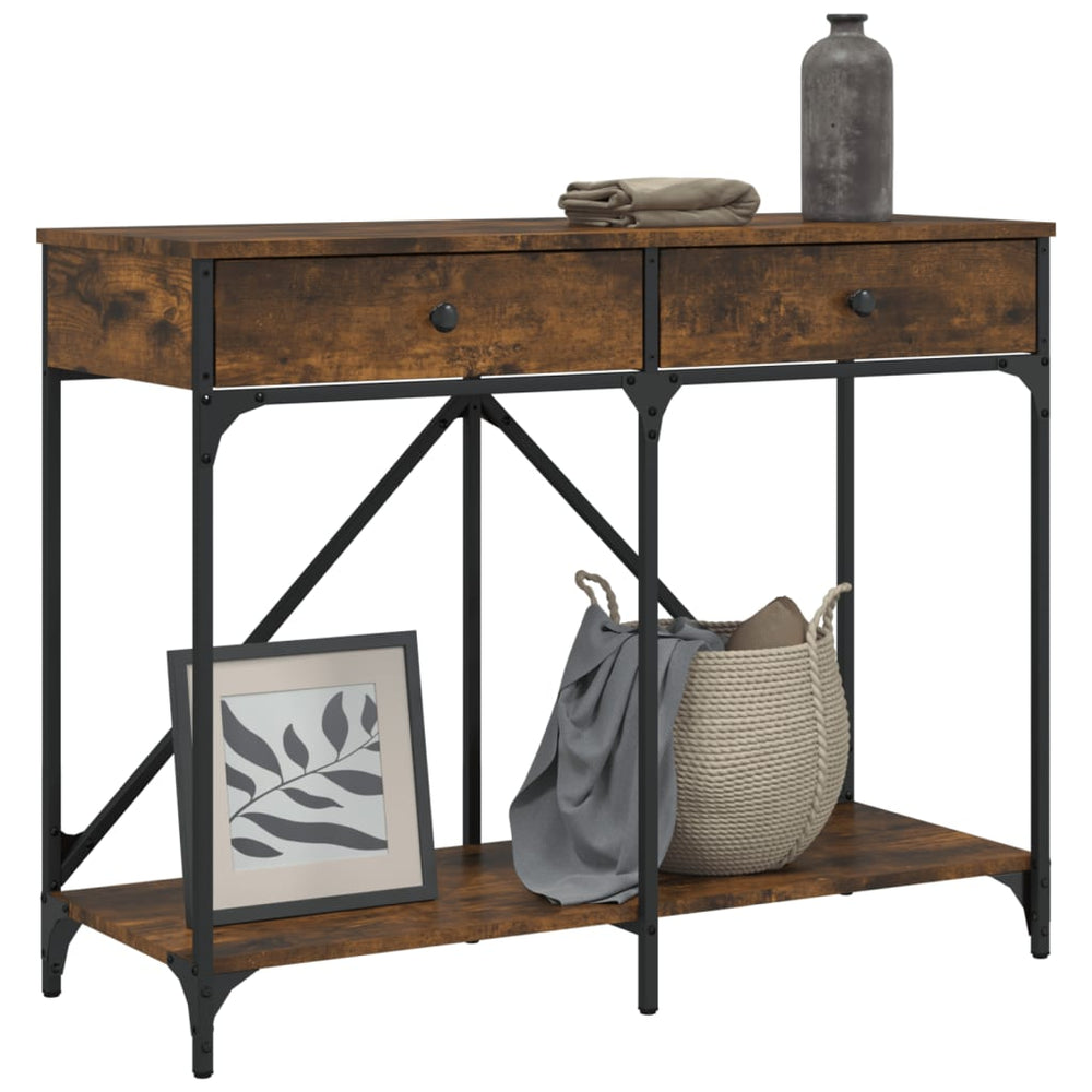 Konsolinis staliukas KATELYN II, ąžuolo medienos