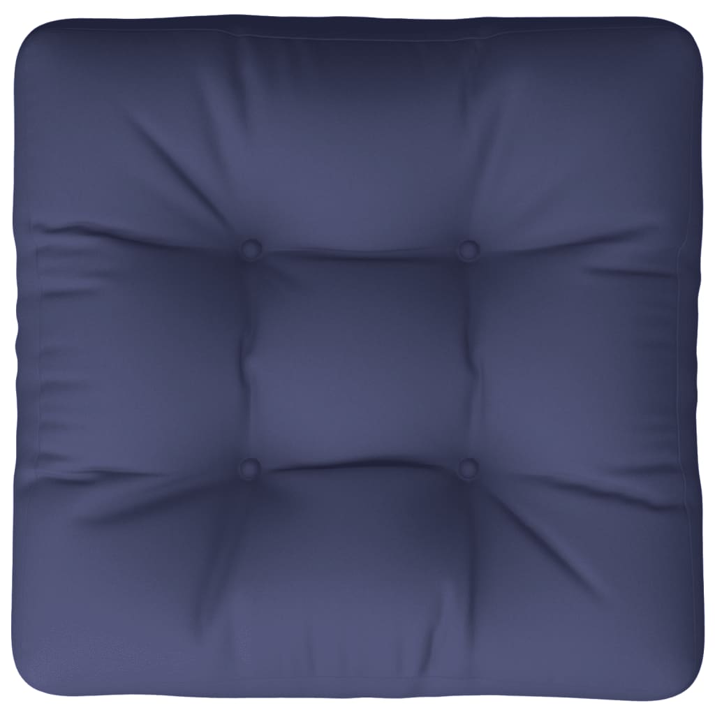 Paletės pagalvėlė, tamsiai mėlynos spalvos, 60x60x12cm, audinys
