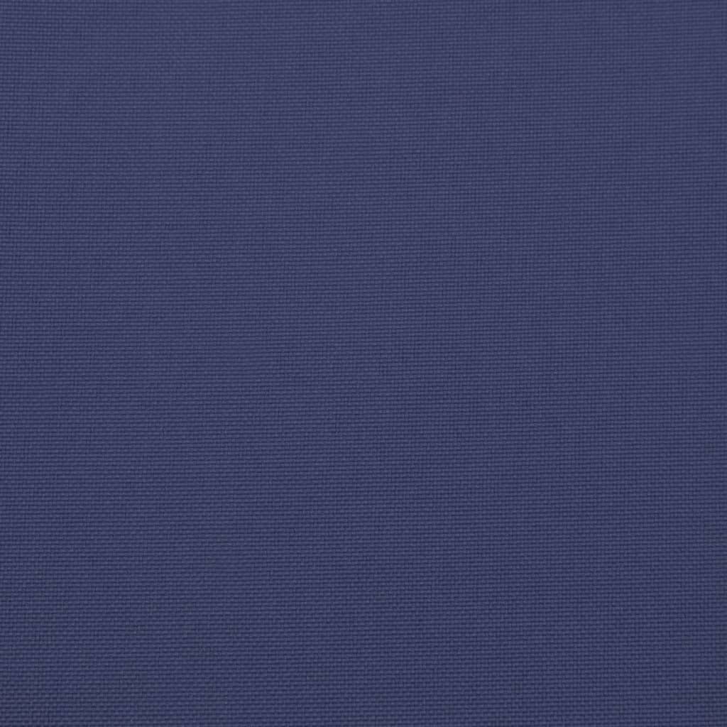 Paletės pagalvėlė, tamsiai mėlynos spalvos, 60x60x12cm, audinys