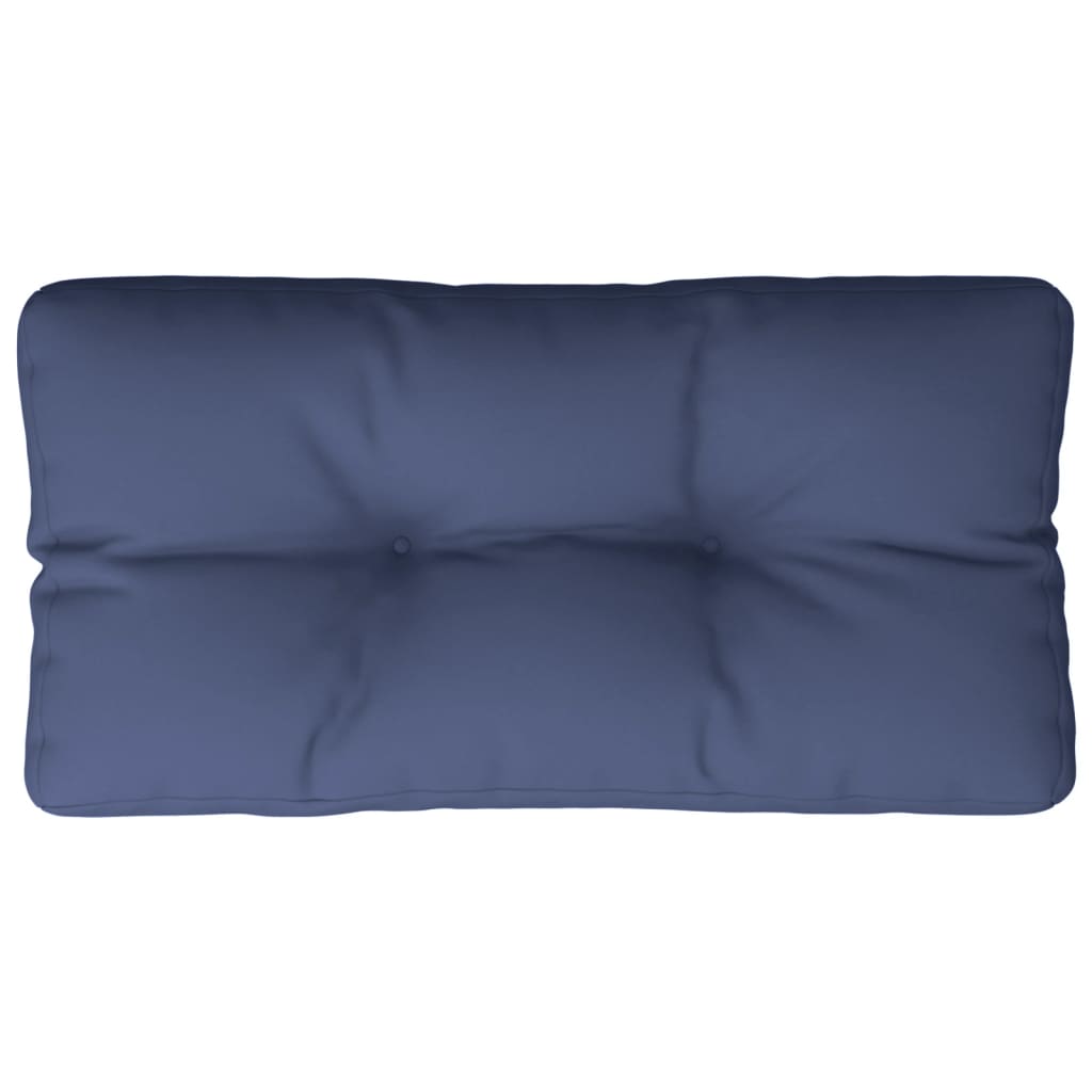 Paletės pagalvėlė, tamsiai mėlynos spalvos, 80x40x12cm, audinys