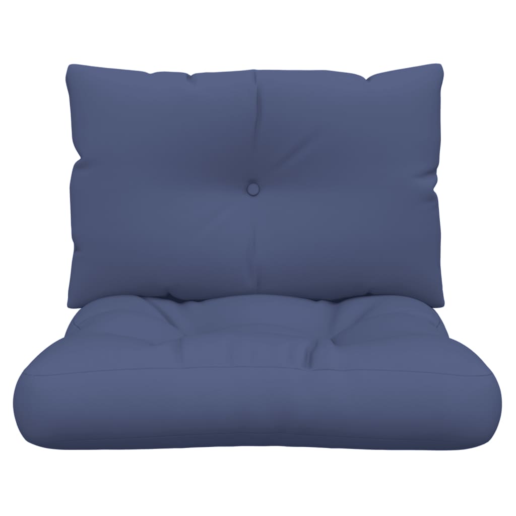 Paletės pagalvėlė, tamsiai mėlynos spalvos, 60x38x13cm, audinys