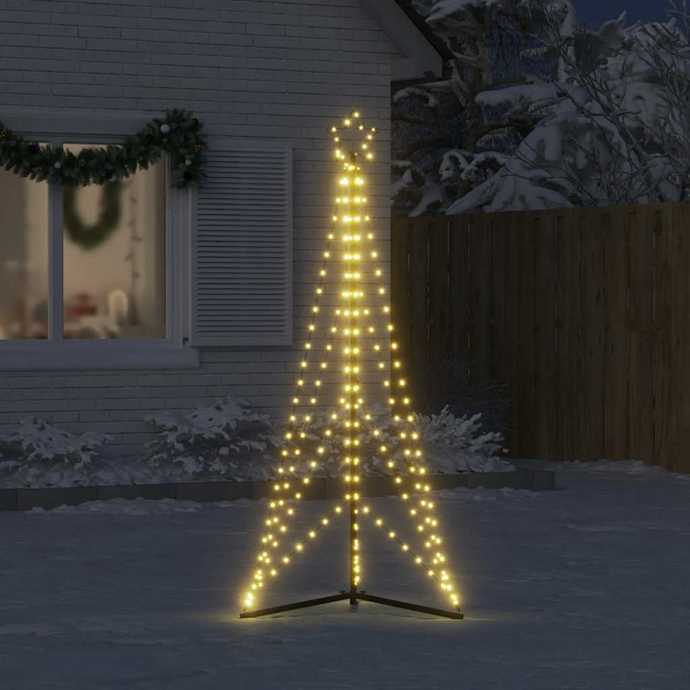 LED Kalėdų eglutė MOON EVERGREEN, 363 LEDs Šilta Balta 182 cm.