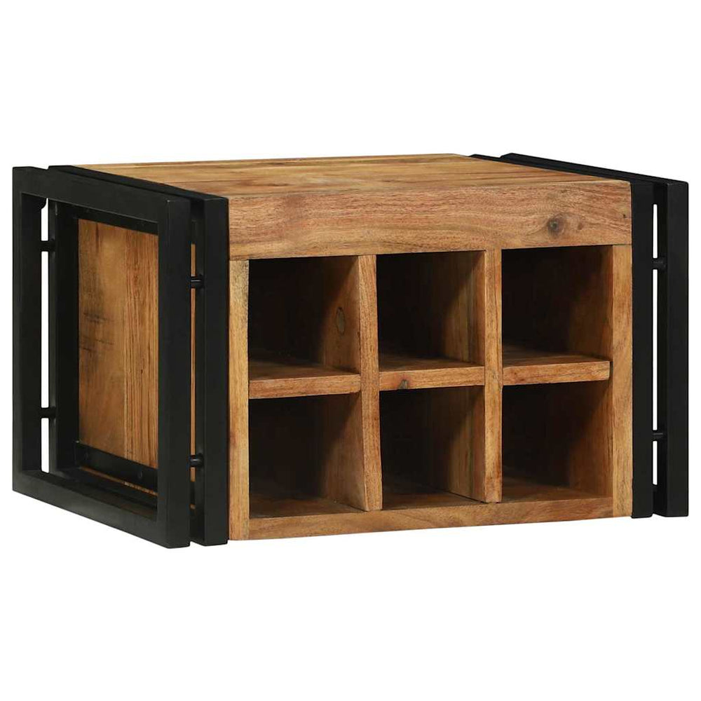 Vyno stovas 46x35x27.5 cm Kietos akacijos mediena