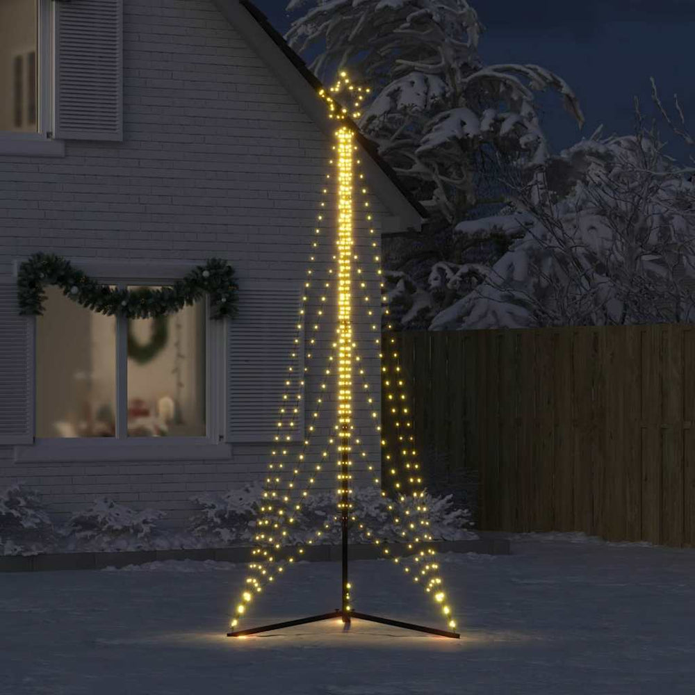 LED Christmas Tree CRYSTAL MOON, 525 LEDs Warm White 302 cm.
