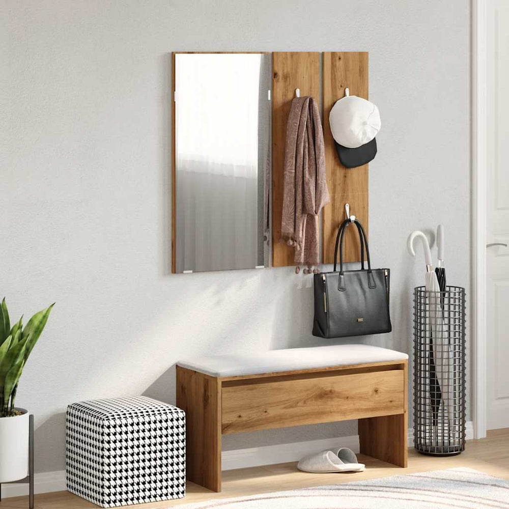 prieškambario baldų komplektas Artisan Oak Engineered Wood