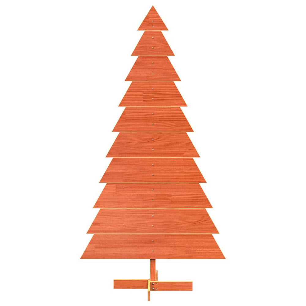 Wooden DREAM FROST, Christmas tree, wax brown, 180cm., solid pine