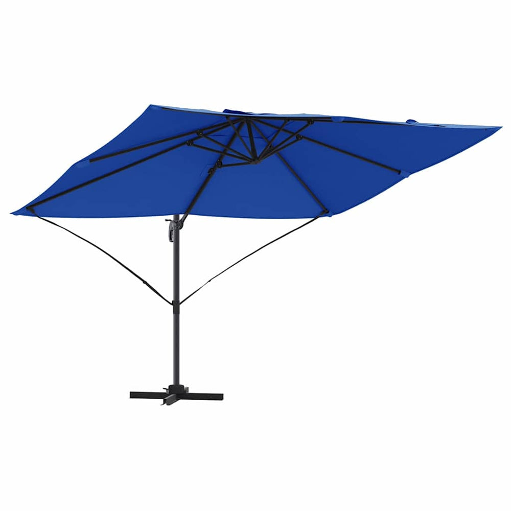 Large Blue Cantilever Umbrella Blue