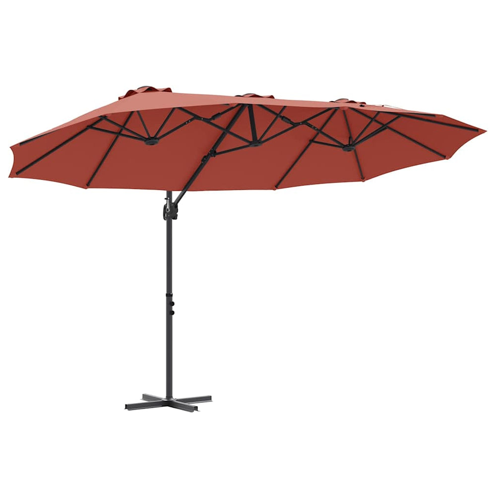 Parasol Terracotta 372 x 198 x 243 cm