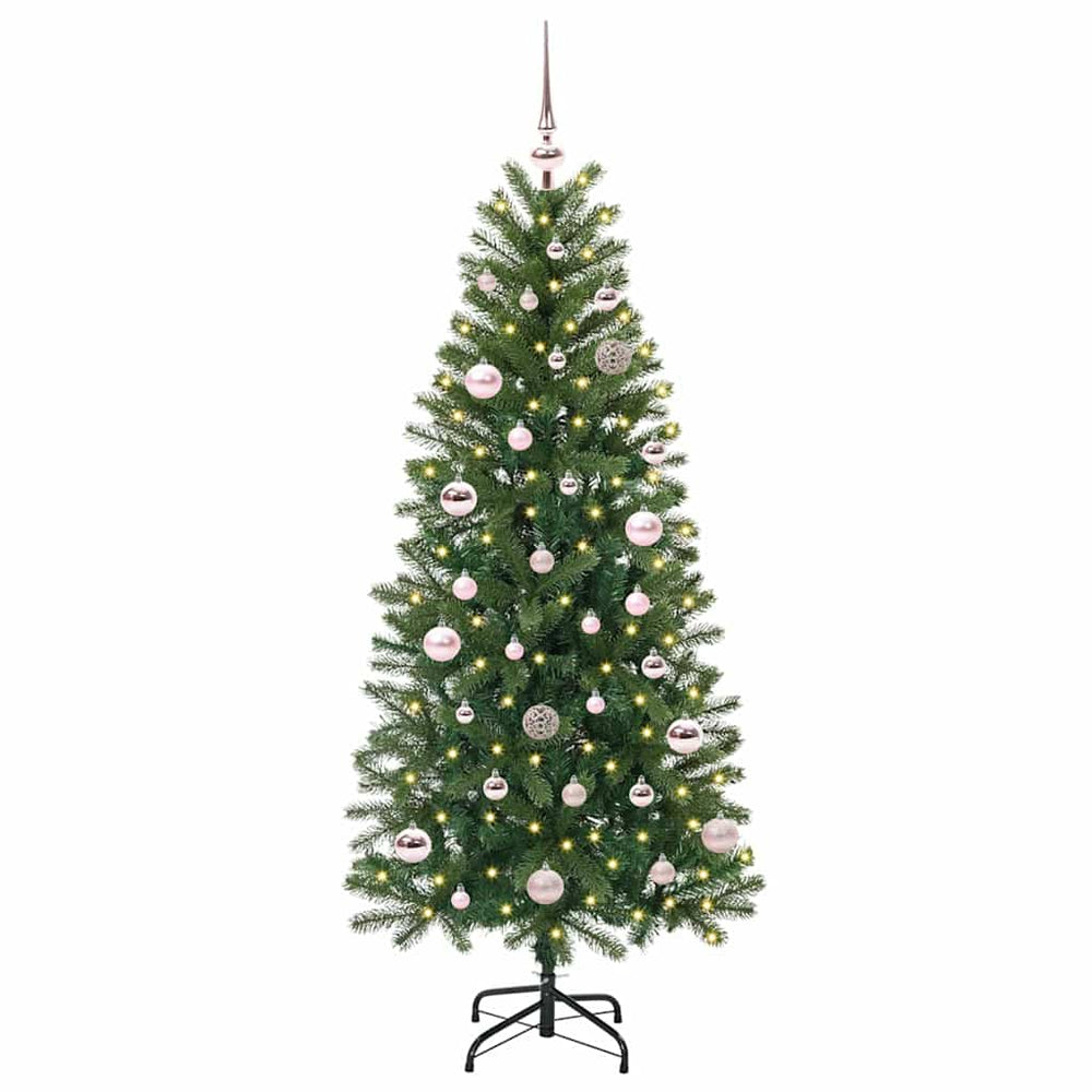 Dirbtinė Kalėdų eglutė PINE HORIZON, su 150 LED Žalia 150 cm. ir