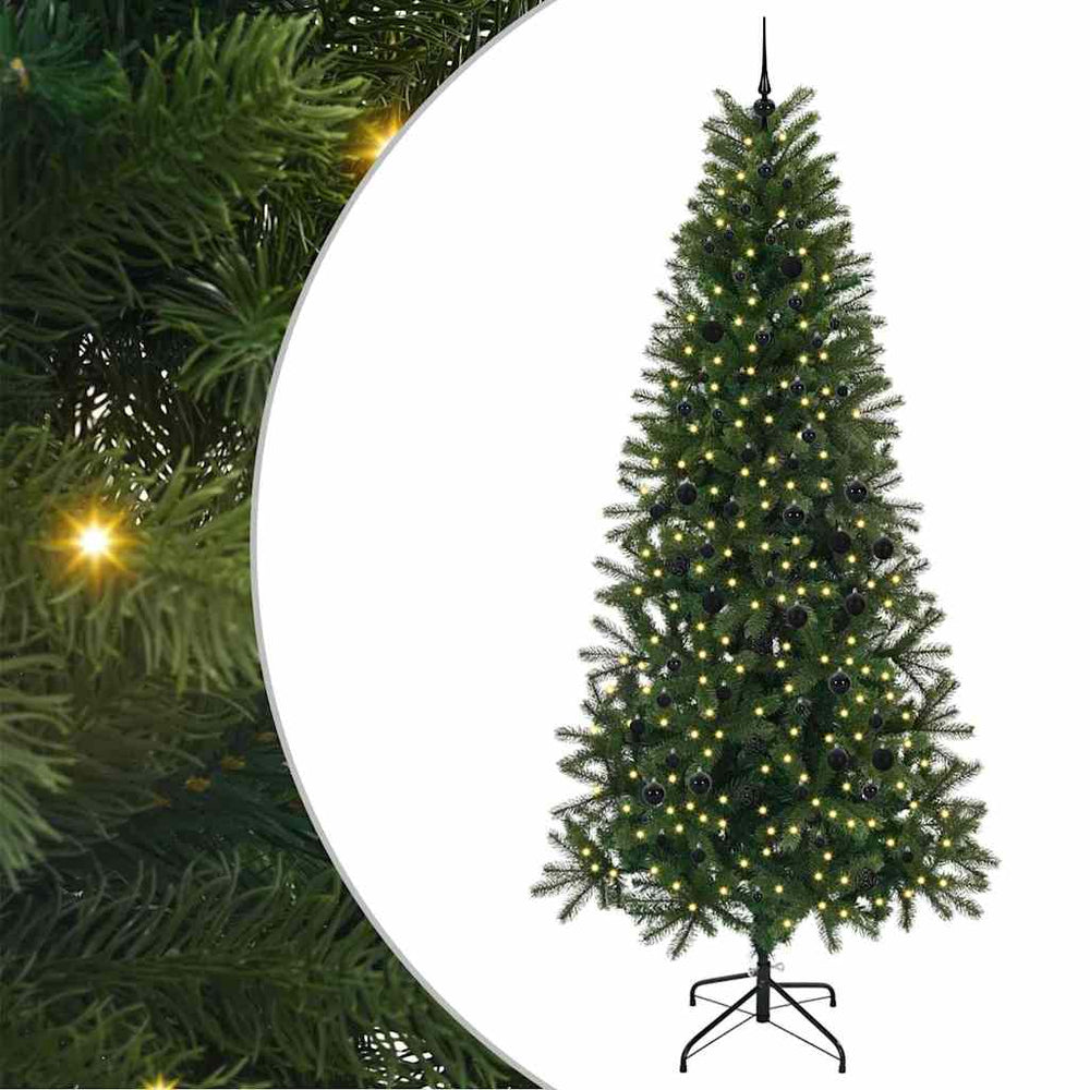 Dirbtinė Kalėdų eglutė SHINE STAR, su 300 LED Žalia 240 cm. ir