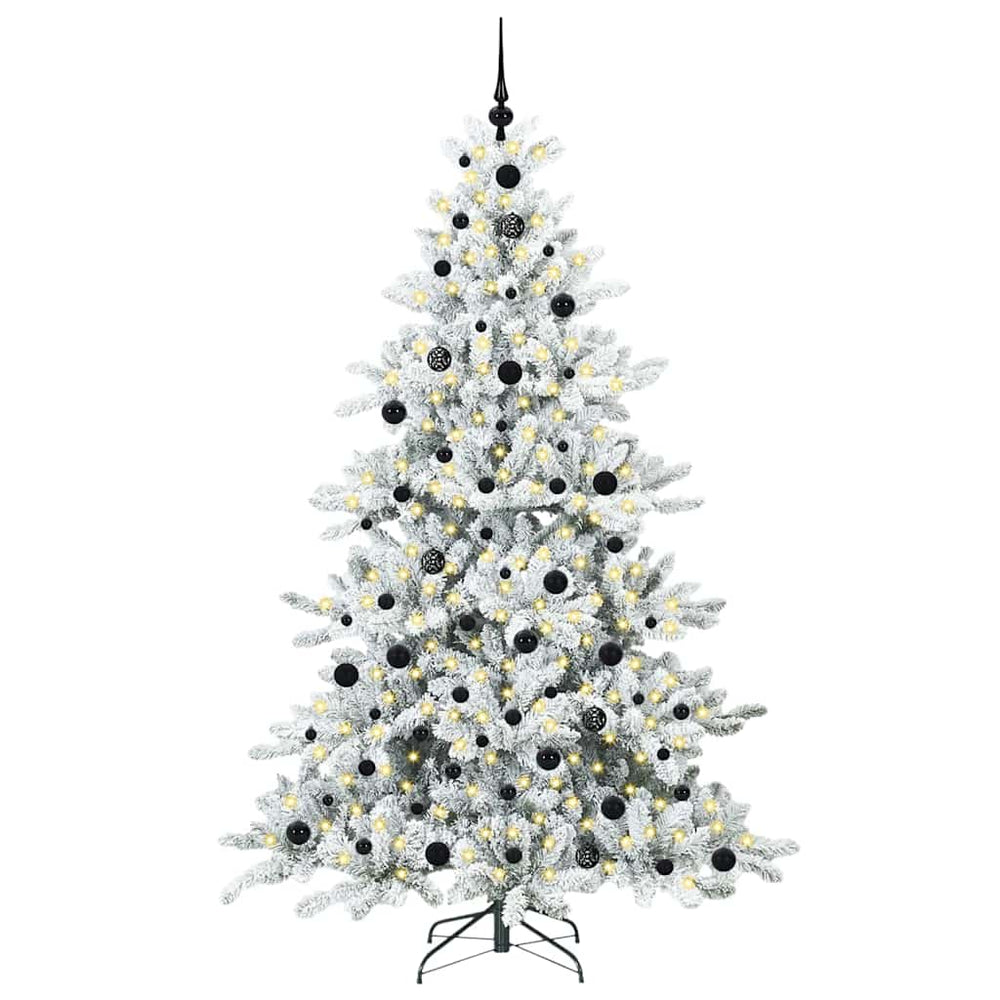 Mākslīgā saliekamā Ziemassvētku eglīte BLOOM HORIZON, ar 300 LED 210 cm.
