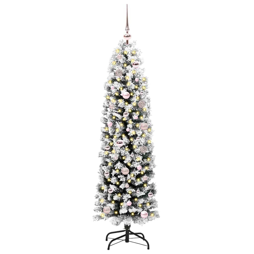 Artificial Christmas tree POLAR EMBER, Green 150 cm. , steel, plastic
