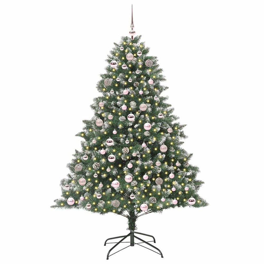 Artificial Christmas Tree EVERGREEN MOON, with 300 LED Green 126 x 126 x 180 cm.