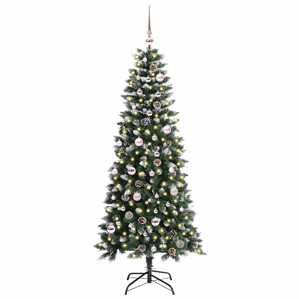 Artificial Christmas tree HORIZON VALE, Green 150 cm, plastic and steel