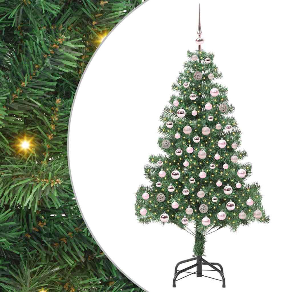Kalėdų eglutė PINE HOLLOW, su 300 LED stovu Žalia 210 cm.