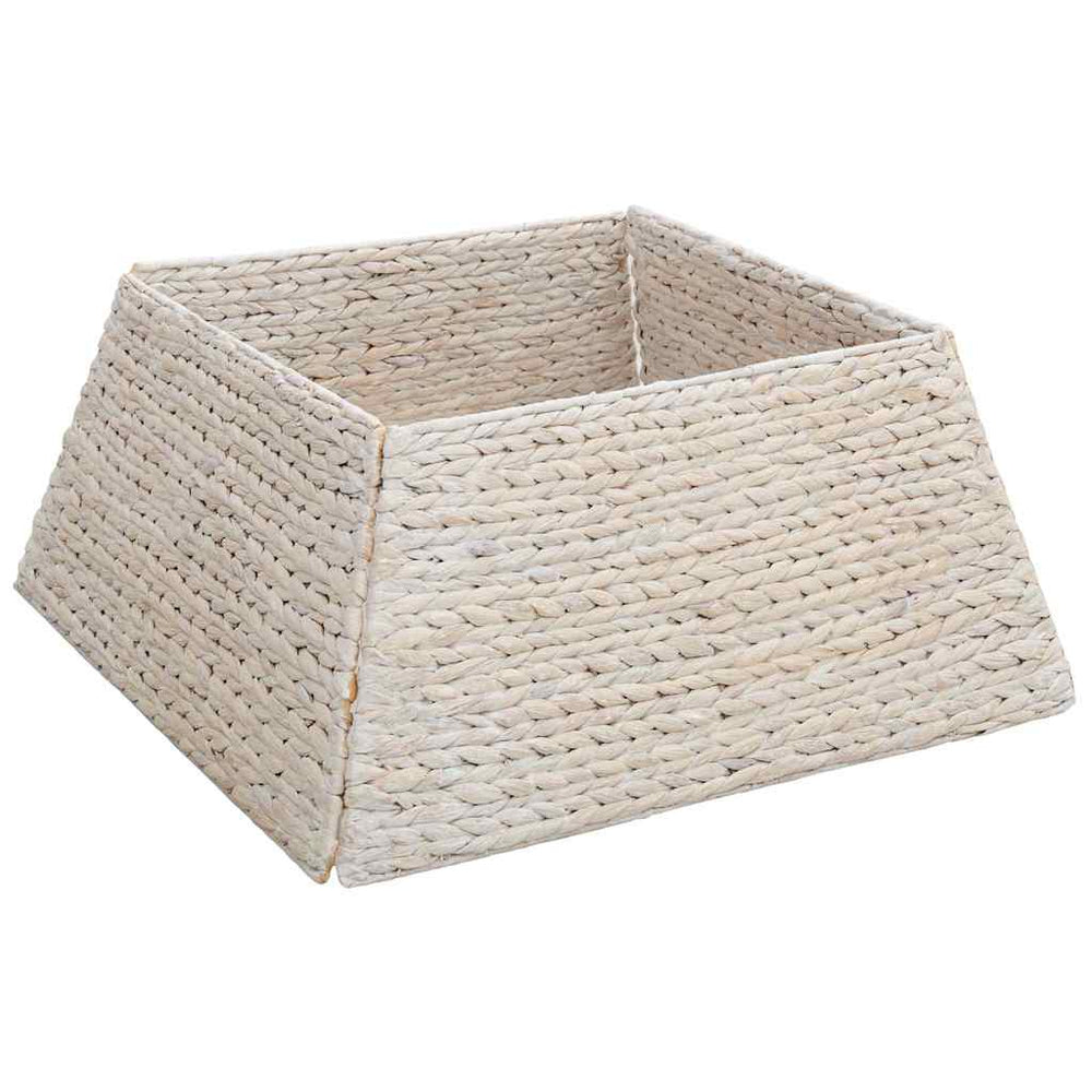 Kalėdų Medžio Apykaklė Balta 60 x 60 x 28 cm Vandens hiacintas