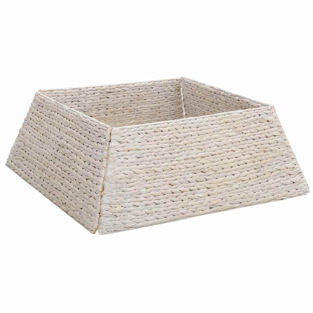 Kalėdų Medžio Apykaklė Balta 70 x 70 x 28 cm Vandens hiacintas