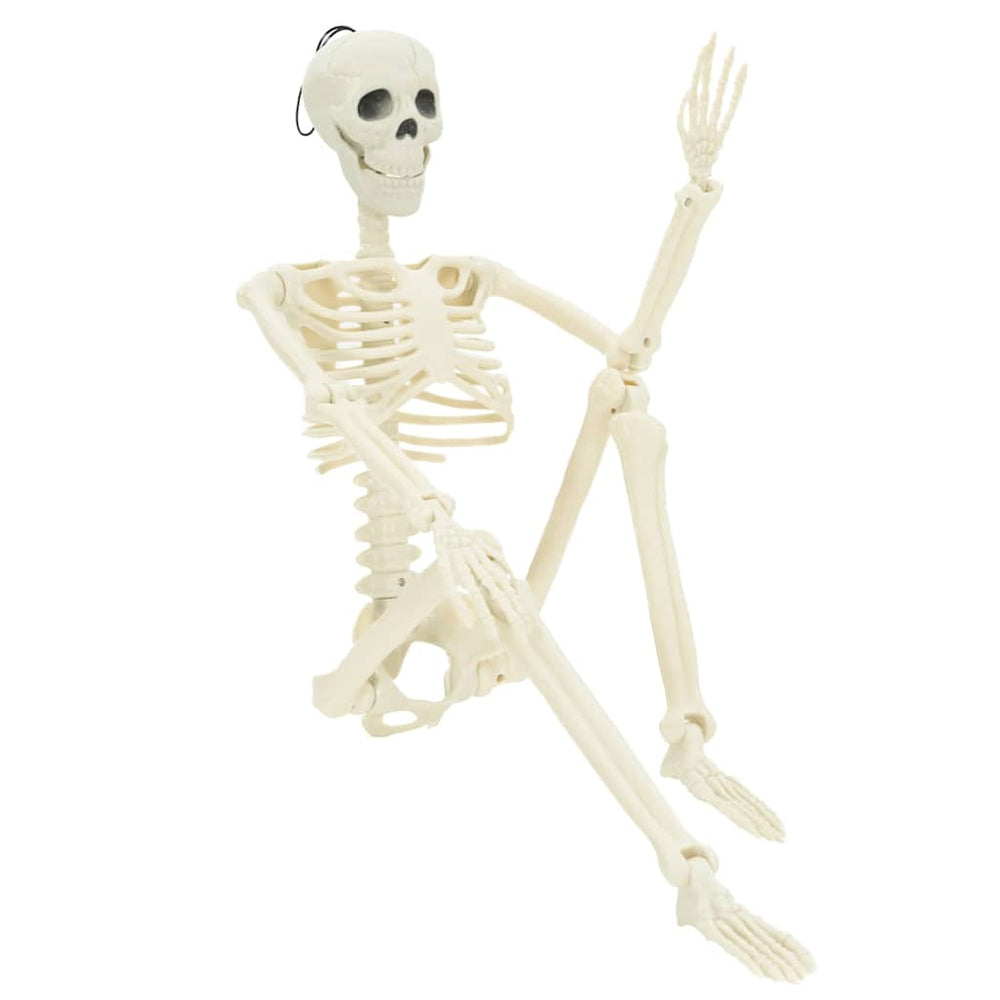 Halloween skeleton EVERGREEN SNOW, 2 pcs. White 85 cm.