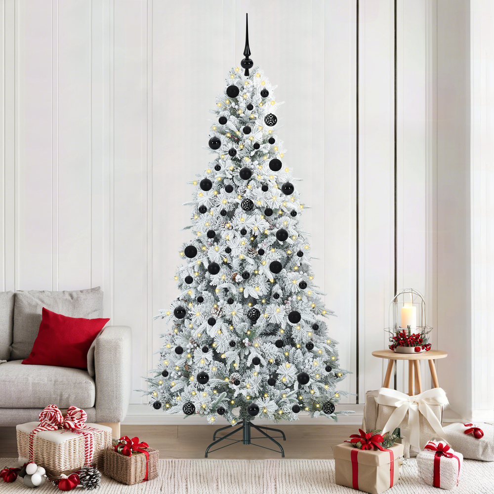 Mākslīgā saliekamā Ziemassvētku egle CROWN PINE, zaļa, 210 cm. un