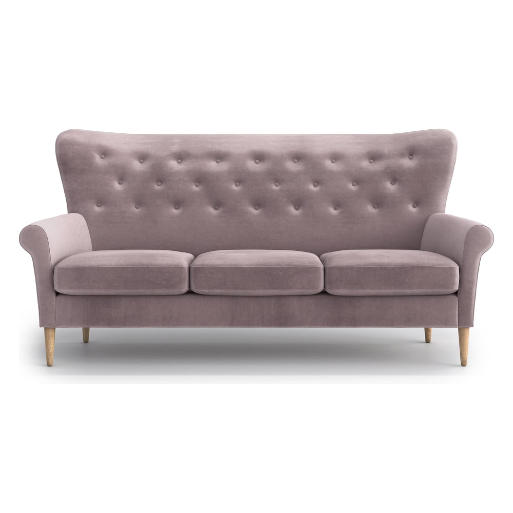 AMELIE 3 vietų sofa, rožinė spalva
