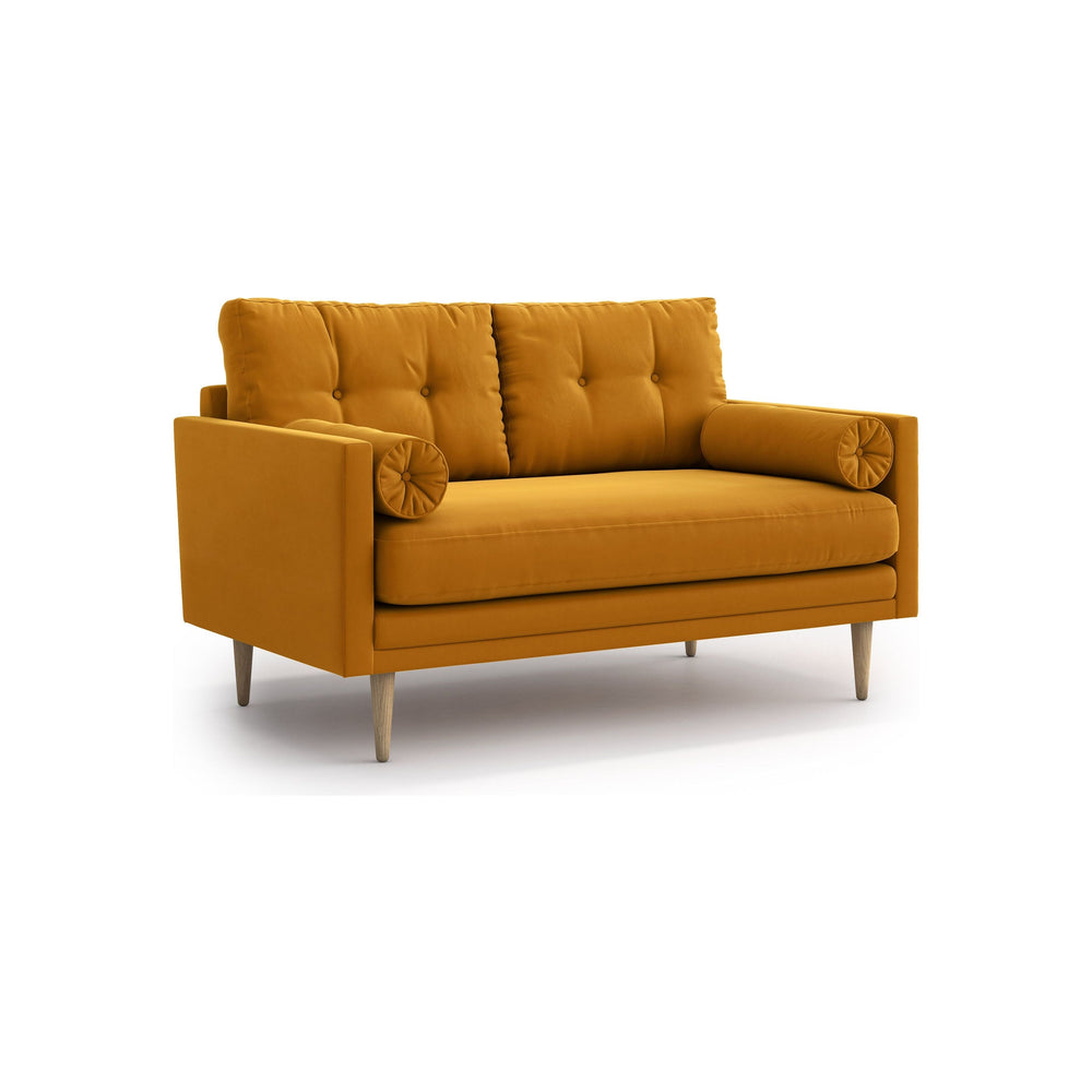 AMY 2 vietų sofa, konjako spalva