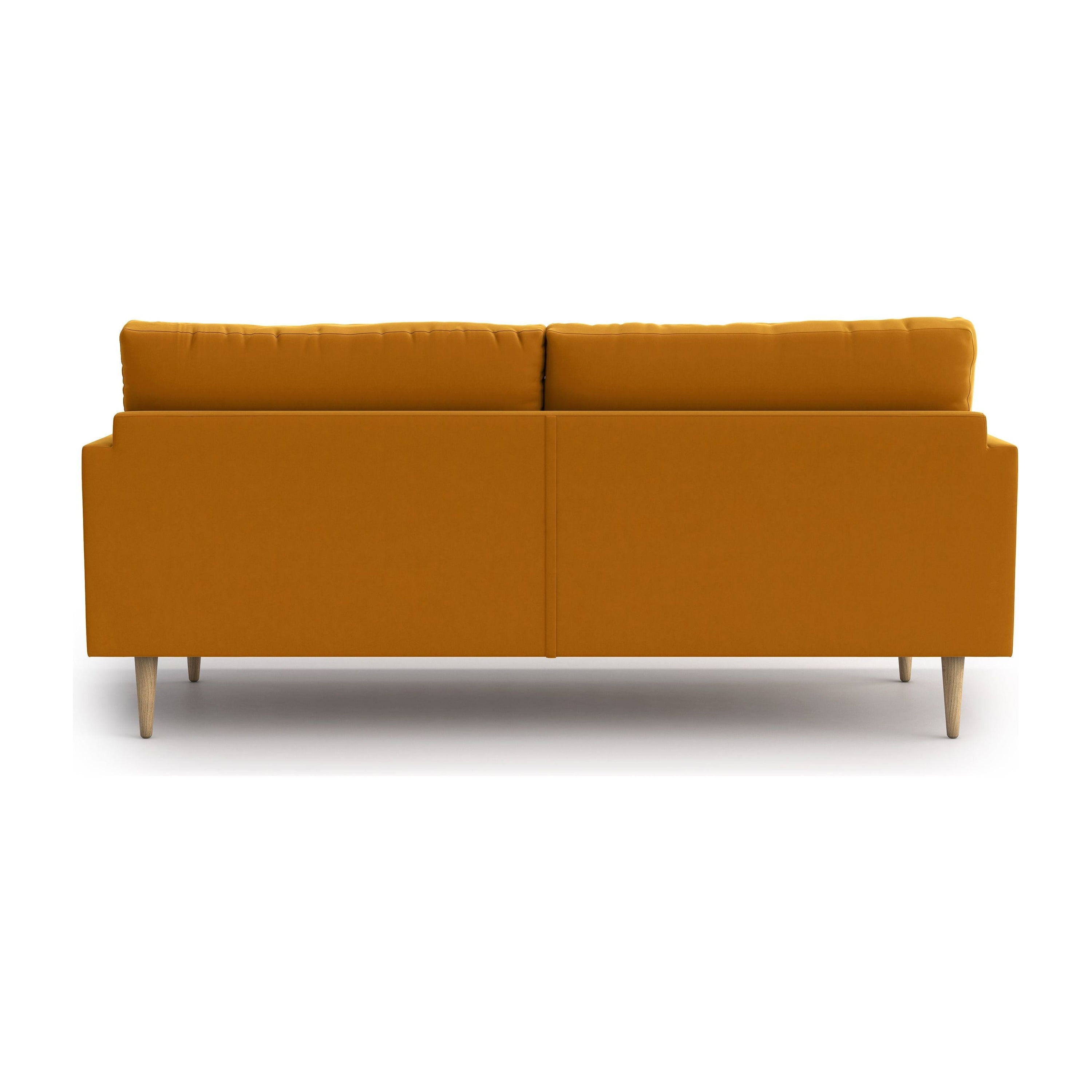 AMY 3 vietų sofa lova, oranžinė spalva
