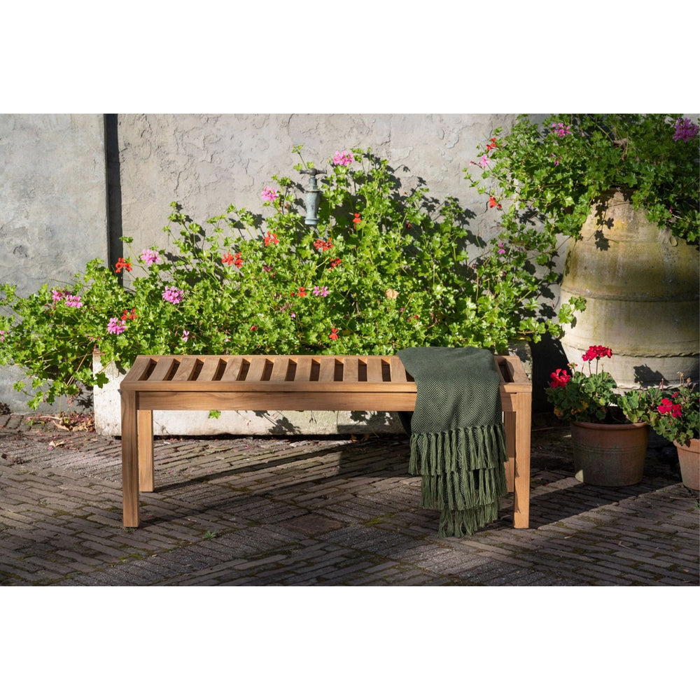 Outdoor bench COMFORT, teak