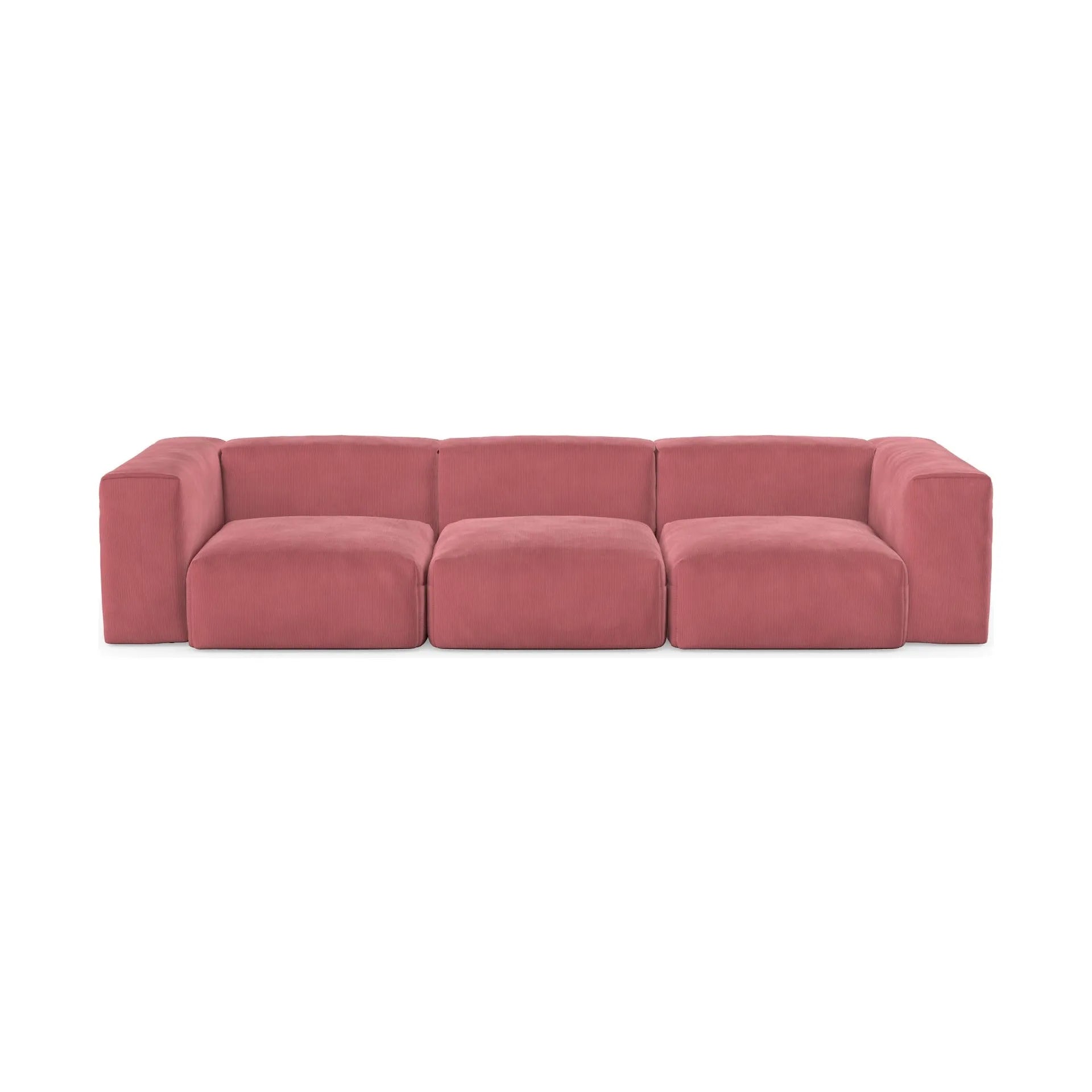 CLOUD XL, 4 vietų modulinė sofa, melsva spalva, velvetas
