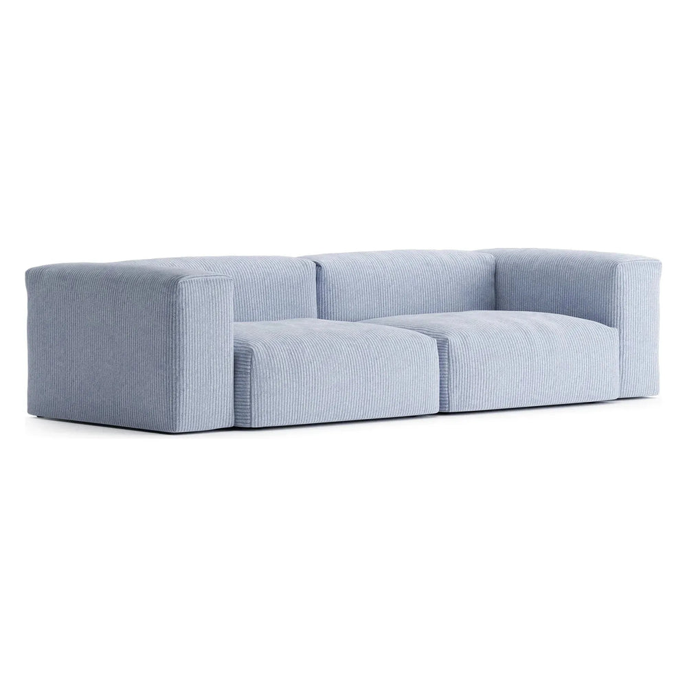 CLOUD S, 3-4 vietų modulinė sofa, melsva spalva, velvetas