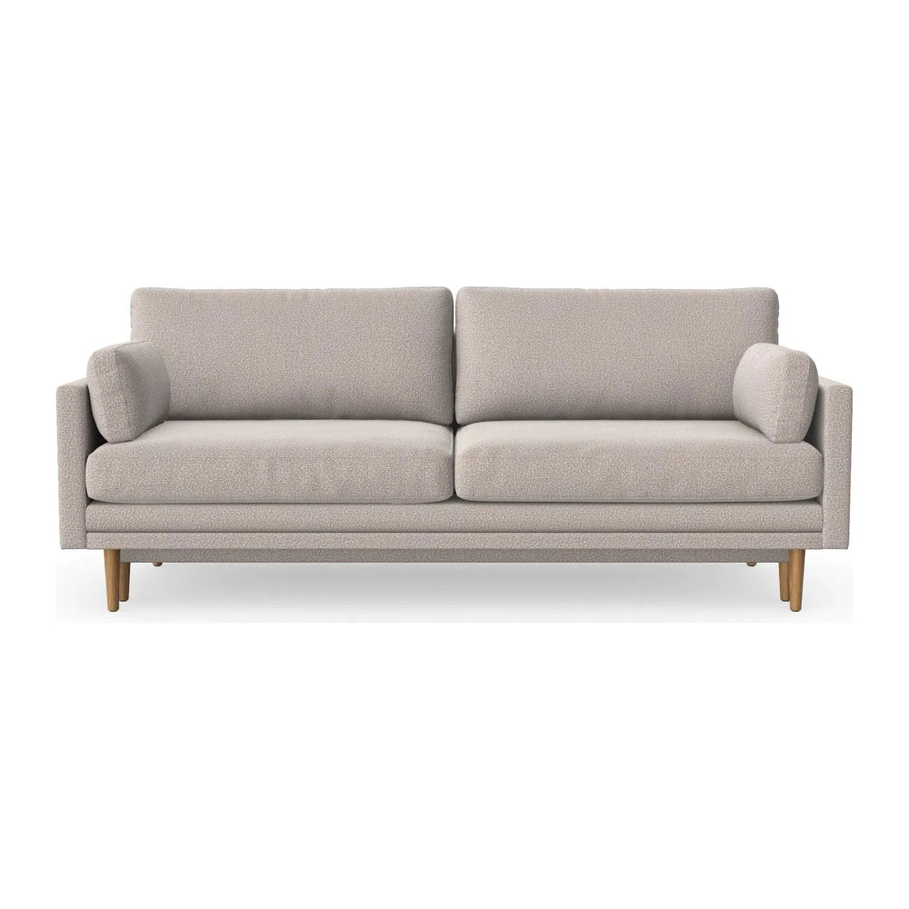 EMILLY 3 vietų sofa lova, šviesiai pilka spalva