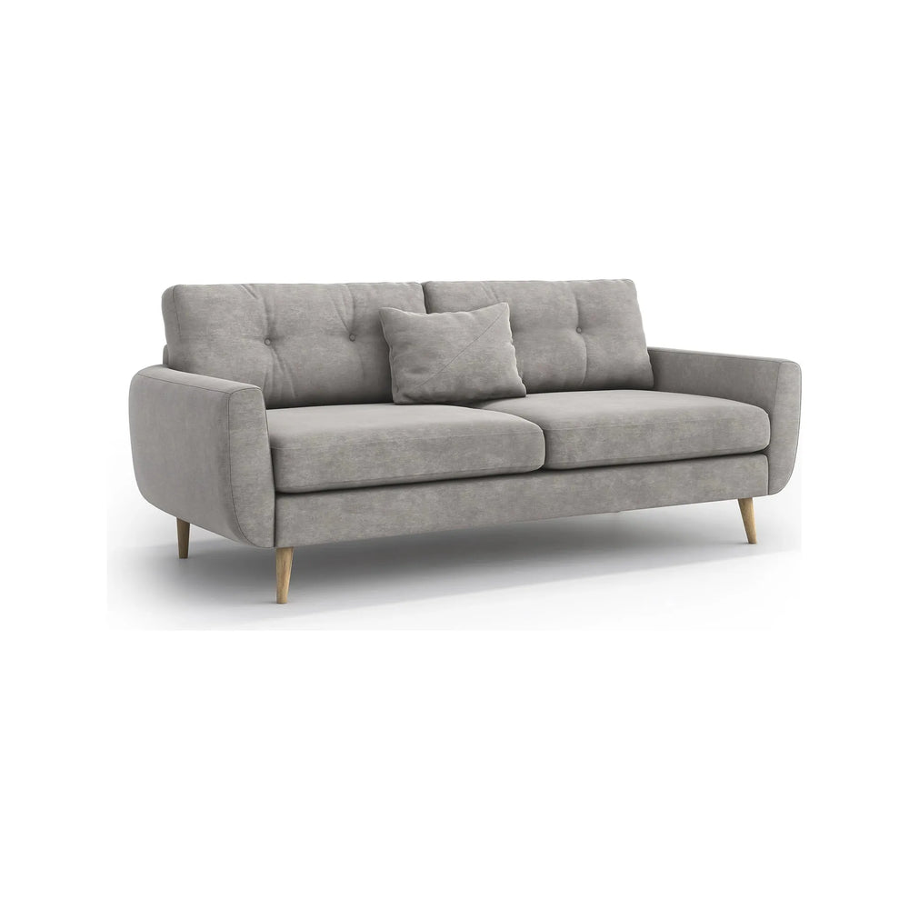 HARRIS 3 vietų sofa, pilka spalva