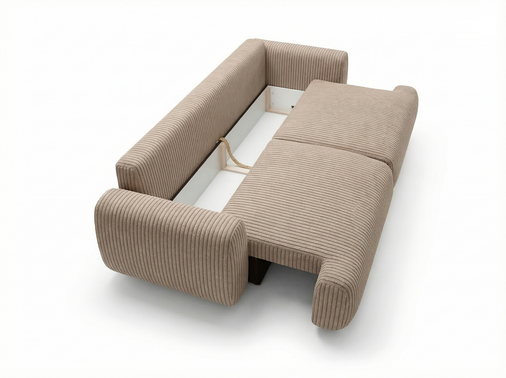 Sofa-lova PAULINA, smėlio