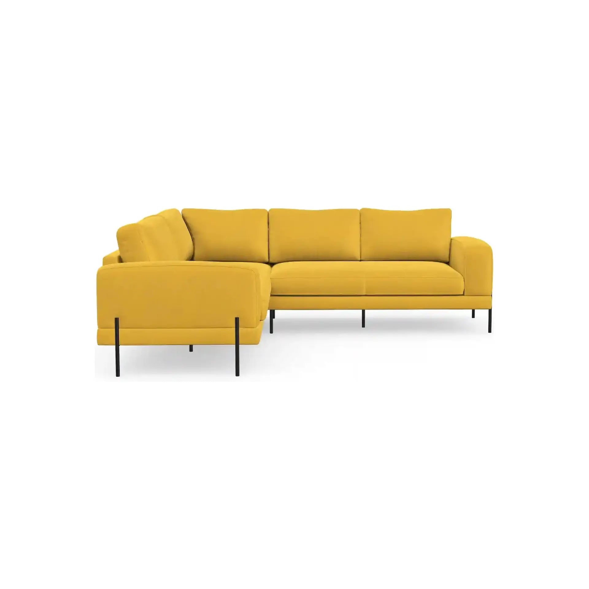 KARIN kampinė sofa, natūrali spalva, dešinė pusė