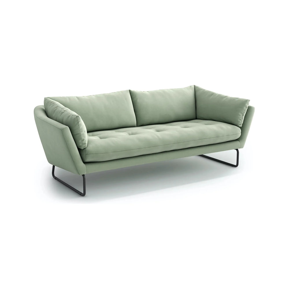 YOKO 3 vietų sofa, pistacijų žalia spalva