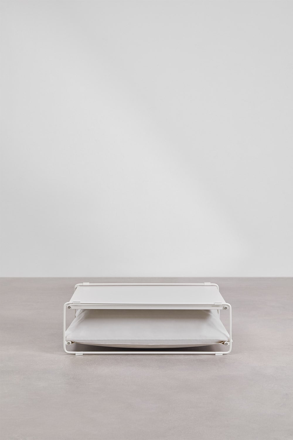 COSMO outdoor table-pouf, Gardenia white