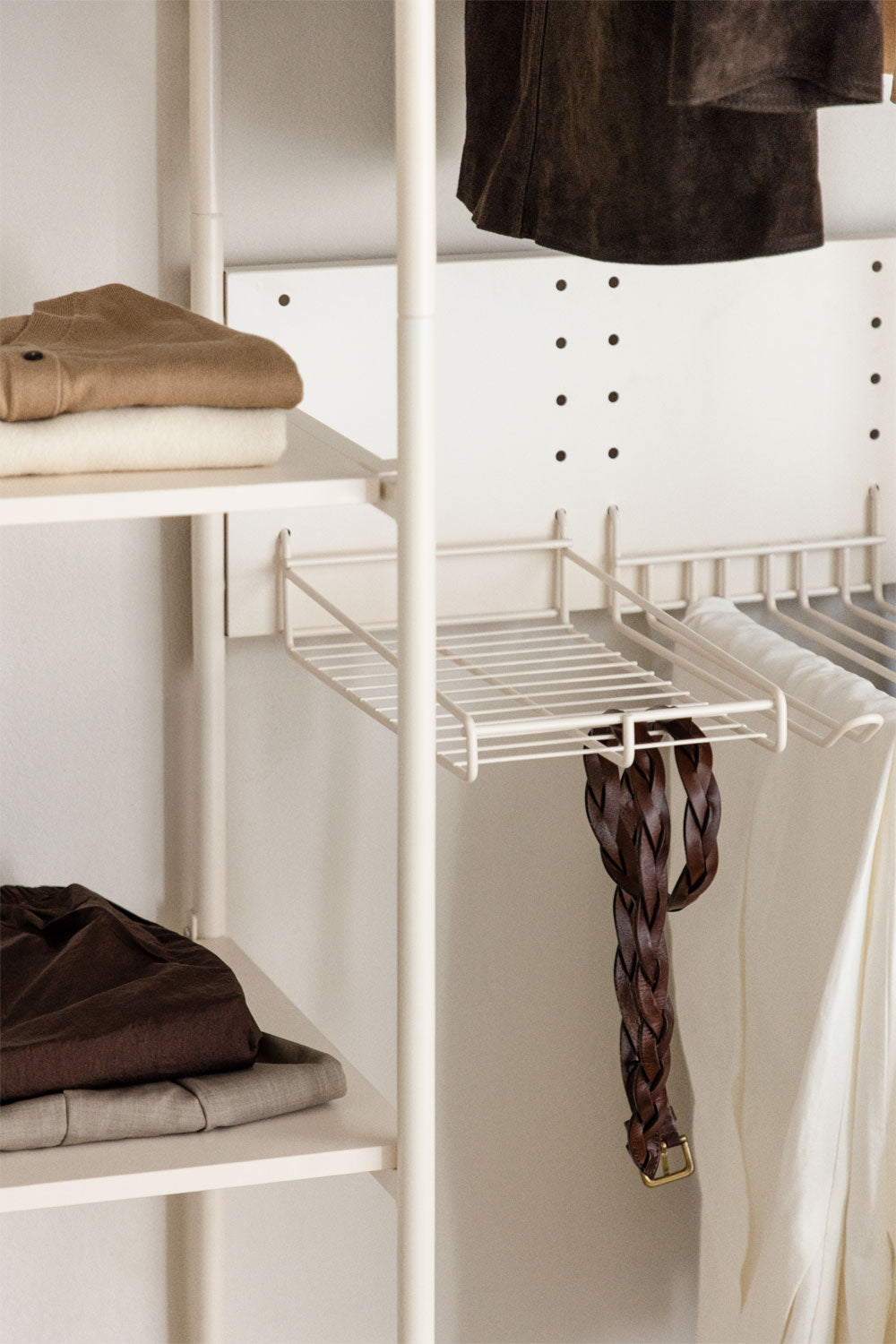 Open wardrobe PENUUNO 200x120 cm, metal