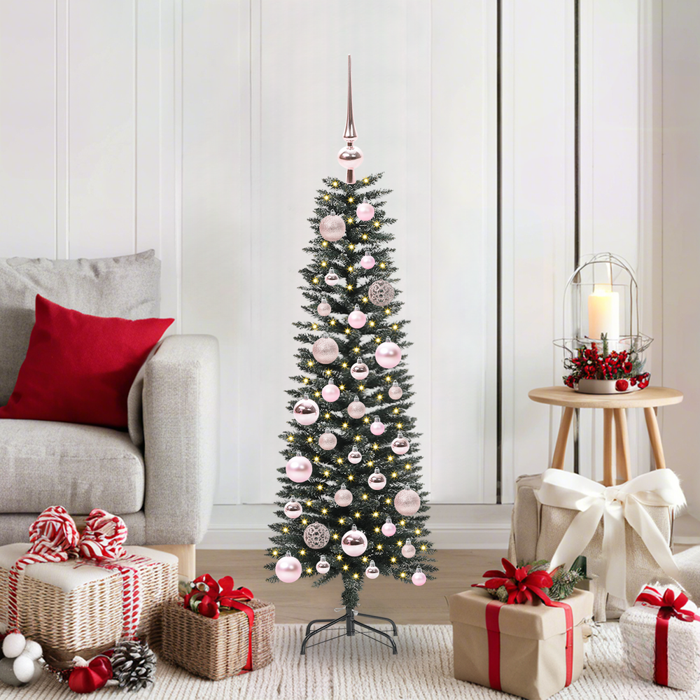 Artificial Christmas tree PINE AK, with 150 LED Green 40.5 x 40.5 x 120 cm.