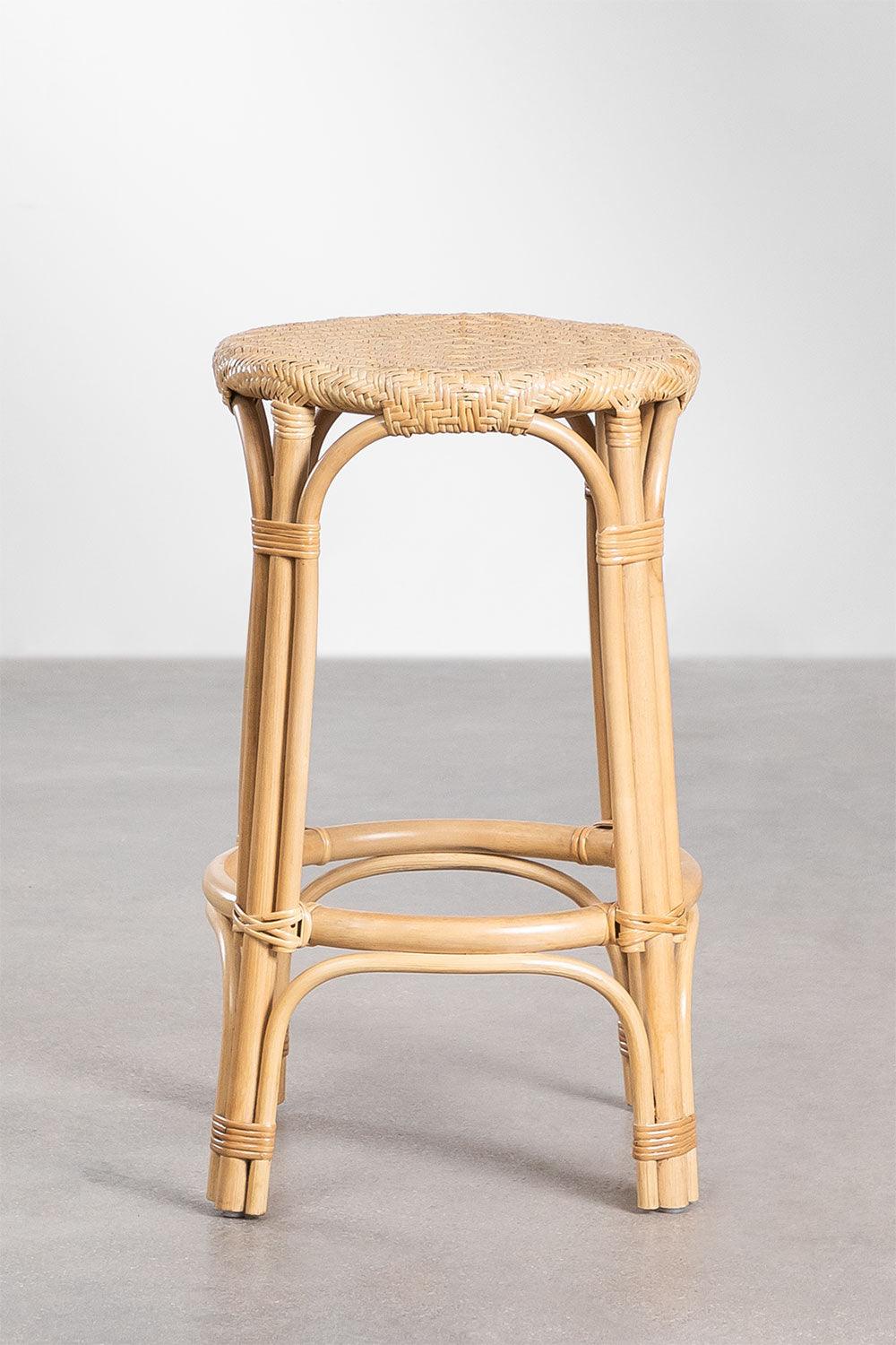 Bāra krēsls ROTANGO, rotangs, 65 cm