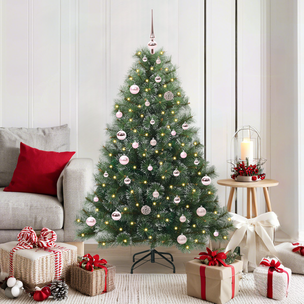 Artificial Christmas tree AURORA SHINE, with 150 LED Green 150 cm. and