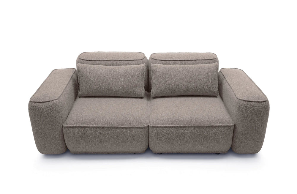 Sofa BILLY 2-vietė, bouclé antilopės