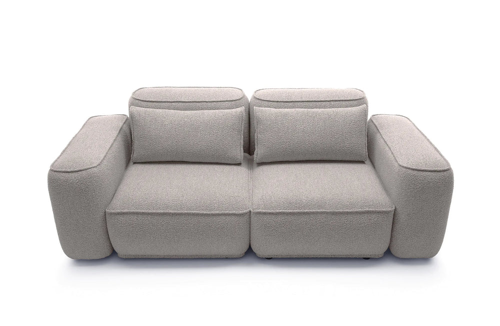 Sofa BILLY 2-vietė, bouclé linų